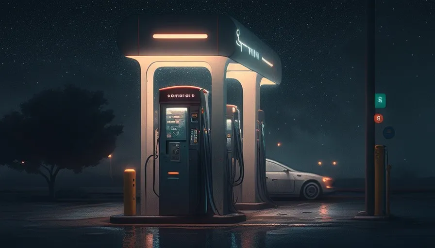 Exploring the Environmental Impact of Fast Charging Stations for Electric Cars