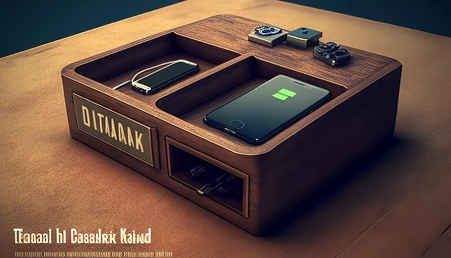 DIY Phone Charging Station with a Hidden Compartment