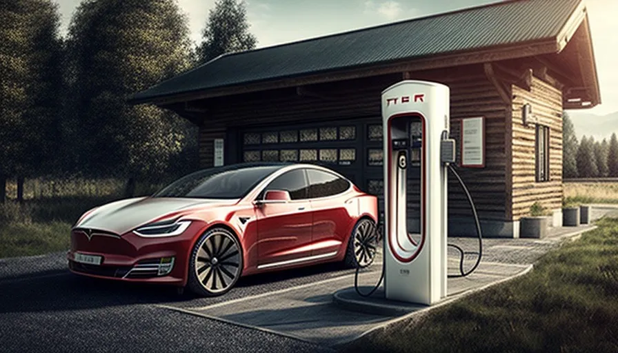  Tesla Supercharger.