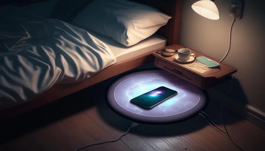The Health Benefits of Keeping Your Phone Away from Your Bed with a Bedside Wireless Charging Station
