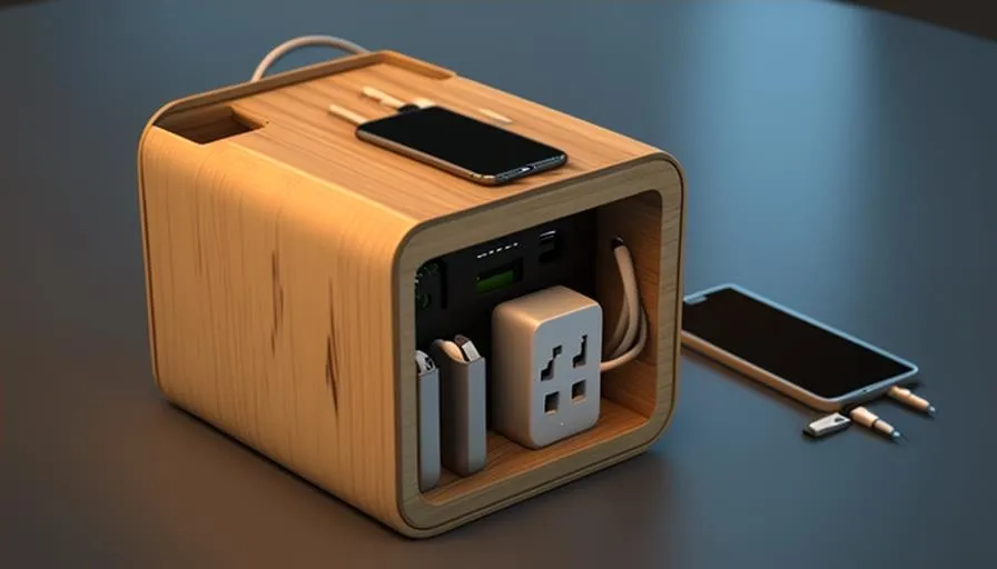 Declutter Your Home Office: How a Bamboo Charging Station Can Help