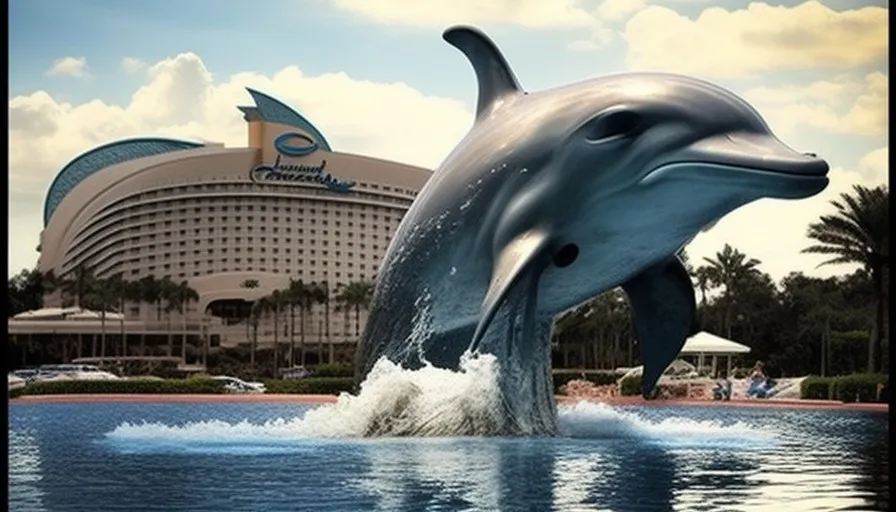  Walt Disney World Dolphin.
