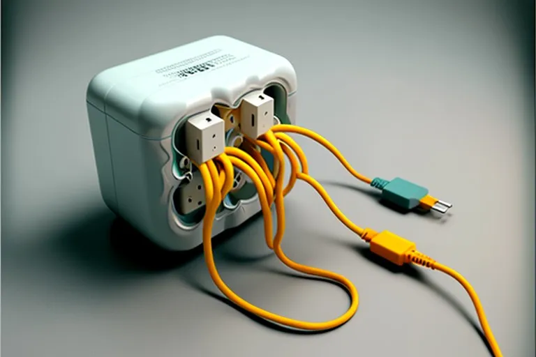 1. Charging cables connected