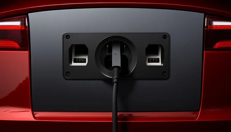  Tesla Model 3 charging port