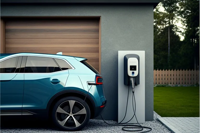 Charging at home with a home electric vehicle charging station