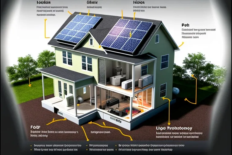 How do home solar energy systems work?