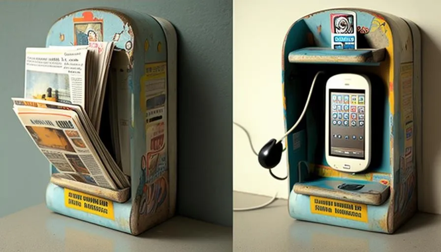 Upcycling Ideas DIY Phone Charging Station from a Magazine Rack