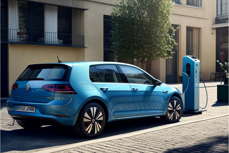 V. How long does it take to charge a Volkswagen e-golf?