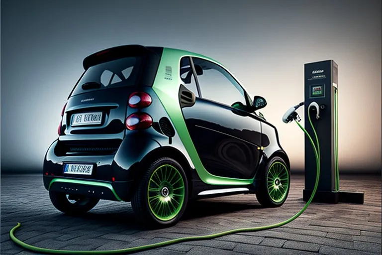 Electric car smart charging in the test